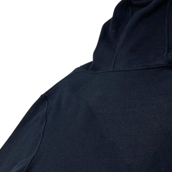 CHANEL Sport Vintage 09P CC Logo Knit Top #42 Hoodie Dark Blue Silver [105272] - Picture 9 of 11